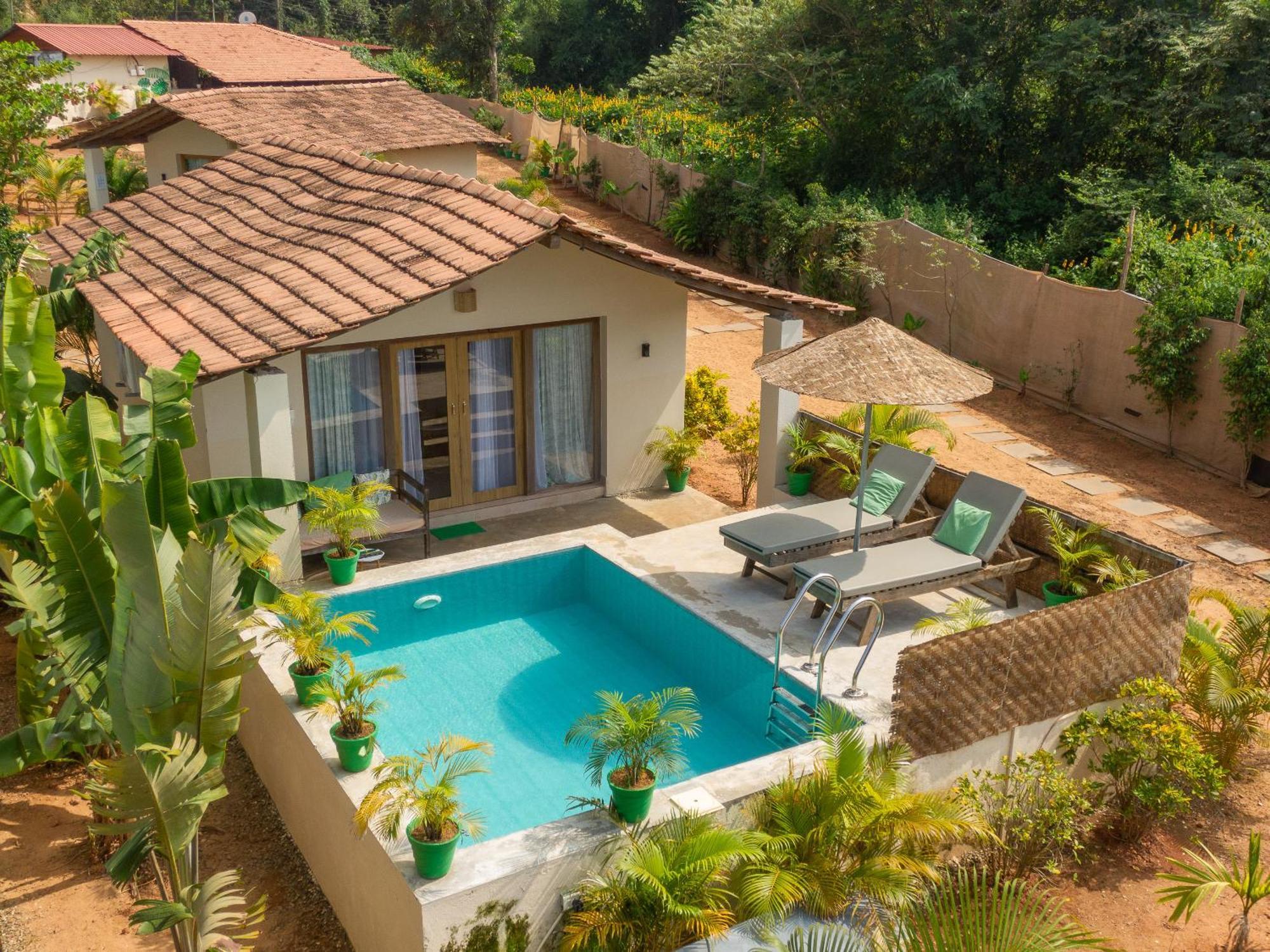 Green Leaf Resort Goa Canacona Eksteriør bilde